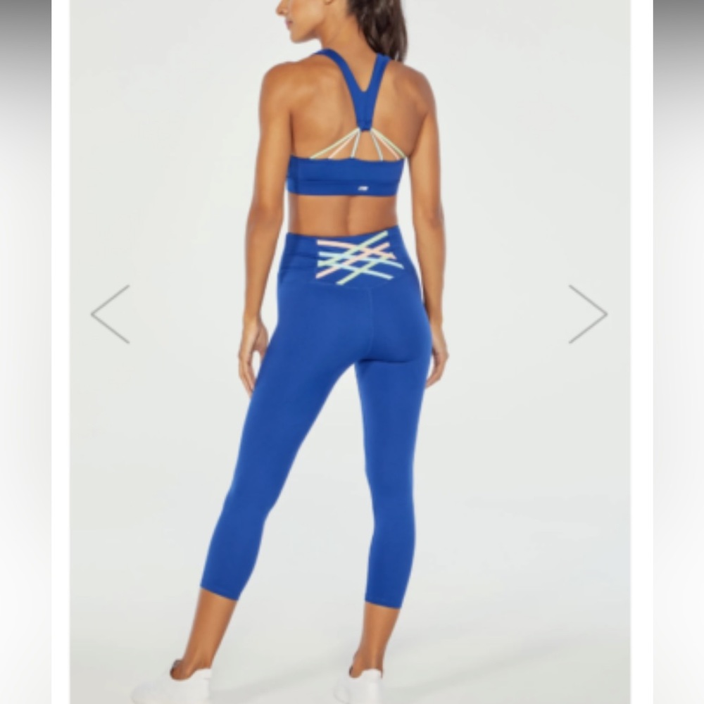 Marika 3 piece activewear set tank sports bra leggings